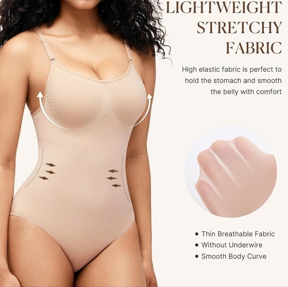 BRABIC Bodysuits for Women shapewear Body Shaper Tank Top  xs small new - Picture 2 of 8